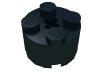 Brick Round 2 x 2, Черный Набор LEGO Brick Round 2 x 2, Черный