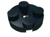 Plate Round 2 x 2 with Axle Hole Type 1 (+ Opening), Черный Набор LEGO Plate Round 2 x 2 with Axle Hole Type 1 (+ Opening), Черный