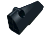 Technic, Panel Fairing # 3 Small Smooth Long, Side A, Черный Набор LEGO Technic, Panel Fairing # 3 Small Smooth Long, Side A, Черный