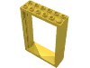 Набор LEGO Door Frame 2 x 6 x 7, Желтый