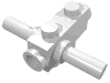 Набор LEGO Minifig Chainsaw / Drill Body, Белый