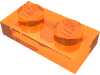 Plate 1 x 2, Trans-Orange Набор LEGO Plate 1 x 2, Trans-Orange