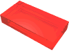 Tile 1 x 2 with Groove, Trans-Red Набор LEGO Tile 1 x 2 with Groove, Trans-Red