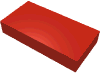 Tile 1 x 2 with Groove, Красный Набор LEGO Tile 1 x 2 with Groove, Красный