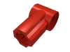 Technic Axle and Pin Connector Angled #1, Красный Набор LEGO Technic Axle and Pin Connector Angled #1, Красный