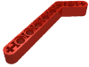 Technic Beam 1 x 9 Bent (7 - 3) Thick, Красный Набор LEGO Technic Beam 1 x 9 Bent (7 - 3) Thick, Красный