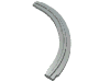Набор LEGO Monorail Track Curve Long, Светло-серый