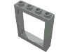 Набор LEGO Door Frame 1 x 4 x 4 (Lift), Светло-серый
