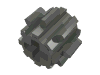 Technic, Gear 8 Tooth, Reinforced, Dark Bluish Gray Набор LEGO Technic, Gear 8 Tooth, Reinforced, Dark Bluish Gray