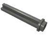 Technic Axle 3 with Stud, Dark Bluish Gray Набор LEGO Technic Axle 3 with Stud, Dark Bluish Gray