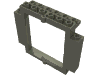 Набор LEGO Door Frame 2 x 8 x 6 Swivel with Bottom Notches, Темно-серый