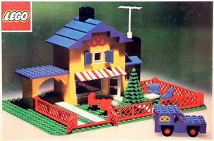 Набор LEGO Tea Garden Cafe with Baker's Van