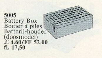 Набор LEGO 5005 Батарейный блок 4,5В