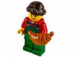Набор LEGO Девочка с круассаном