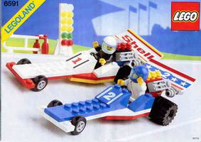 Набор LEGO 6591 Nitro Dragsters