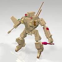 Набор LEGO MOC-0145 Шагающий робот Пехотинец