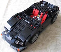 Набор LEGO MOC-0242 Спортивная машина