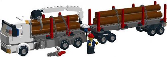Набор LEGO MOC-1094 Лесовоз