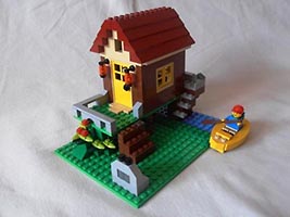 Набор LEGO MOC-2053 Домик на сваях