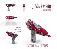 Набор LEGO Лазерный пистолет J-50N, версия 2