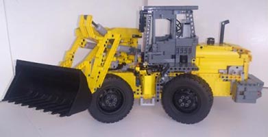 Набор LEGO MOC-3202 Бульдозер с поворотным ковшом Mk3