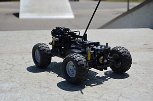 Набор LEGO MOC-3768 Гоночный джип с подвеской на р/у