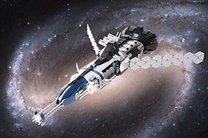 Набор LEGO MOC-3908 'Наутилус' - космический корабль