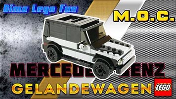 Набор LEGO MOC-4450 Мерседес-Бенц Геленваген