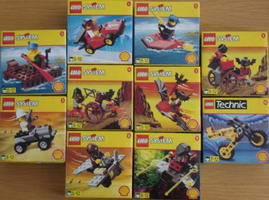 Набор LEGO shell98small Shell Town 1998 Promotional (complete set)