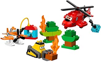 Набор LEGO Пожарная спасательная команда 