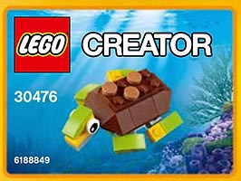 Набор LEGO 30476 Счастливая черепашка