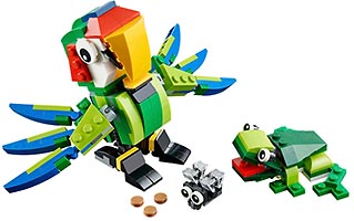 Набор LEGO Животные джунглей