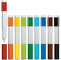 Набор LEGO 5005147 Набор цветных маркеров, 9 шт.