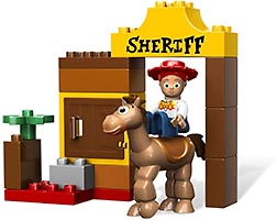 Набор LEGO История игрушек 3 - Джесси на работе