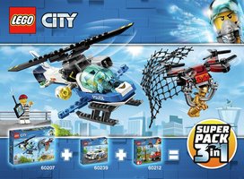 Набор LEGO 66619 City Super Pack 3-in-1