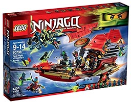 Набор LEGO Корабль Дар Судьбы- Решающая битва