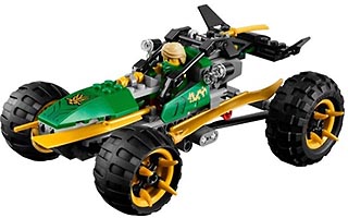Набор LEGO Тропический багги Зеленого ниндзя