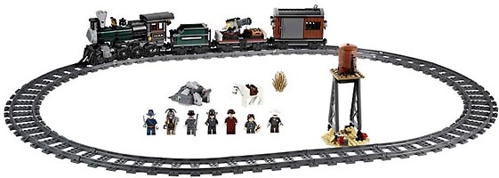 Набор LEGO 79111 Преследование поезда Конституция