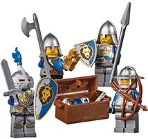 Набор LEGO Боевой Комплект Рыцари Льва