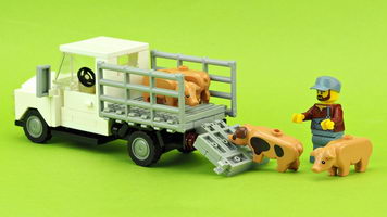 Набор LEGO MOC-10072 Farmer Truck