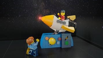 Набор LEGO Coin Operated Rocket Ride