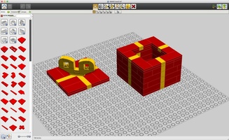 Набор LEGO MOC-14993 Xmas Present Box