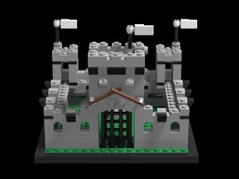 Набор LEGO MOC-16070 Мини замок