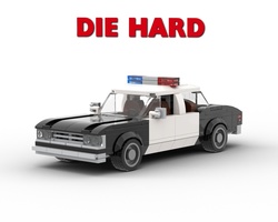 Набор LEGO MOC-22397 Die Hard 1979 LAPD Chevrolet Impala Police Car