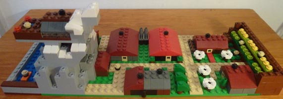 Набор LEGO Горный поселок (микро-конструирование)