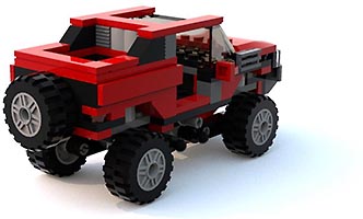Набор LEGO Jeep With Working Suspension