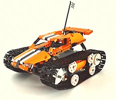 Набор LEGO MOC-6741 Modification Technic 42065 RC Tracked Racer