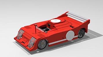 Набор LEGO Alfa Romeo Tipo 33TT12 &short tail& RC model