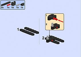 Набор LEGO Small Virtual Pivot Steering