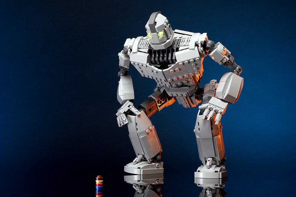 LEGO Iron Giant. 